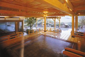特典で選ぶことが出来る温泉です。全国的にも有名な月岡温泉の名湯を楽しめますよ。
